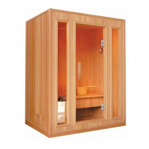 SunRay Southport 3 Person Traditional Sauna HL300SN - BioHealing Plus