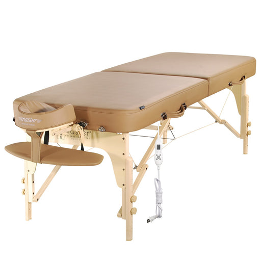Master Massage 30" Phoenix™ Portable Massage Table Package with Therma-Top® - BioHealing Plus