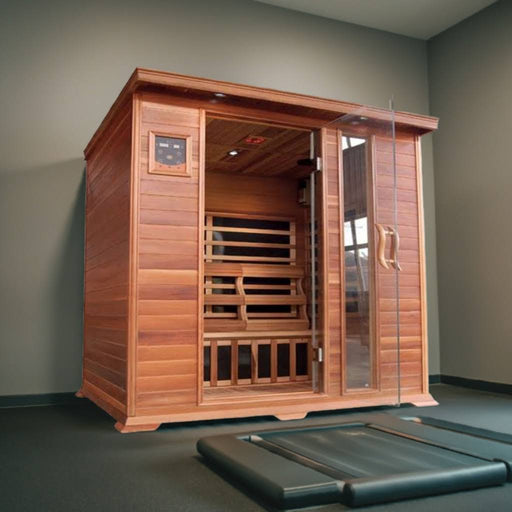 SunRay Savannah 3-Person Indoor Infrared Sauna HL300K - BioHealing Plus