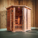 SunRay Bristol Bay 4-Person Indoor Corner Sauna HL400KC - BioHealing Plus