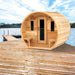 Dundalk CT Elation 4 Person Barrel Sauna | Electric Heater - BioHealing Plus