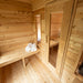 Dundalk CT Georgian 6 Person Cabin Sauna with Changeroom | Electric Heater - BioHealing Plus