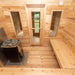 Dundalk CT Georgian 2-6 Cabin Sauna with Changeroom CTC88CW - BioHealing Plus