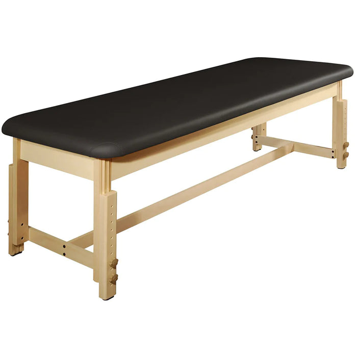 Master Massage 28" Harvey Treatment™ Stationary Massage Table - Black - BioHealing Plus