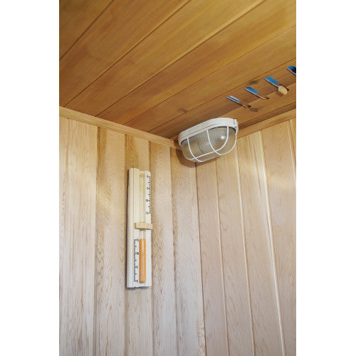 SunRay Charleston 4- Person Indoor Traditional Sauna HL400TN - BioHealing Plus