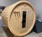 True North 8 Person 10' Long Barrel Sauna - BioHealing Plus