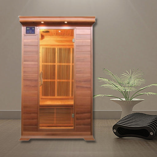 SunRay Cordova 2-Person Indoor Infrared Sauna HL200K1 - BioHealing Plus