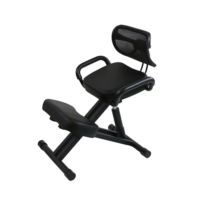 Master Massage Multifunctional Ergonomic Kneeling Posture Chair with Back Support, Adjustable Angle Stool for Home Office - BioHealing Plus