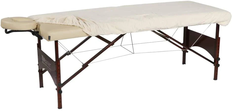 Master Massage Fitted Flannel Table Cover for Massage Table - Universal Size - BioHealing Plus