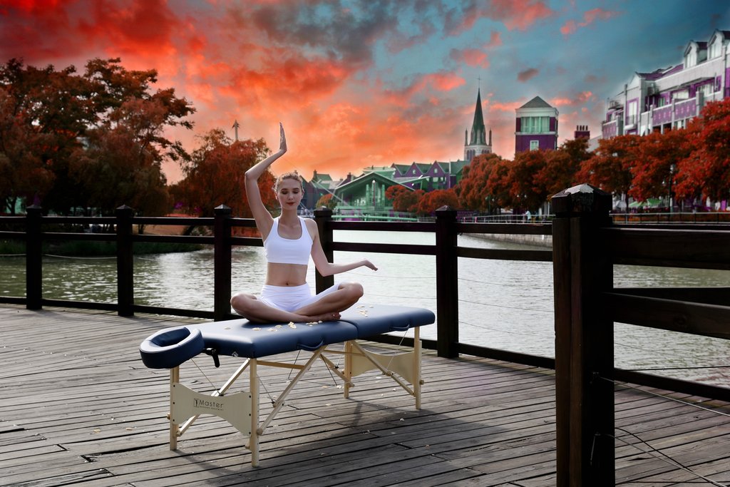 Master Massage 30” Skyline Portable Massage & Exercise Table - BioHealing Plus