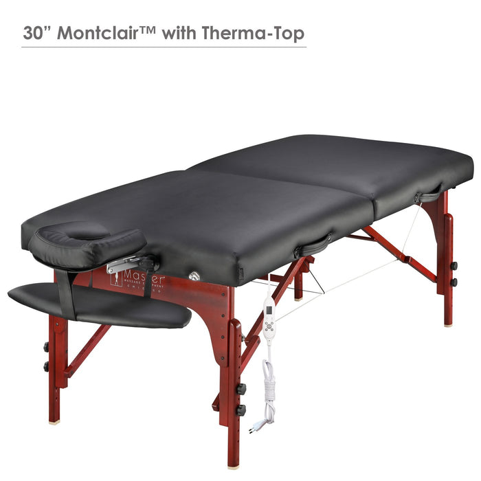 Master Massage 31" Extra Wide Montclair Pro Portable Massage Table - BioHealing Plus