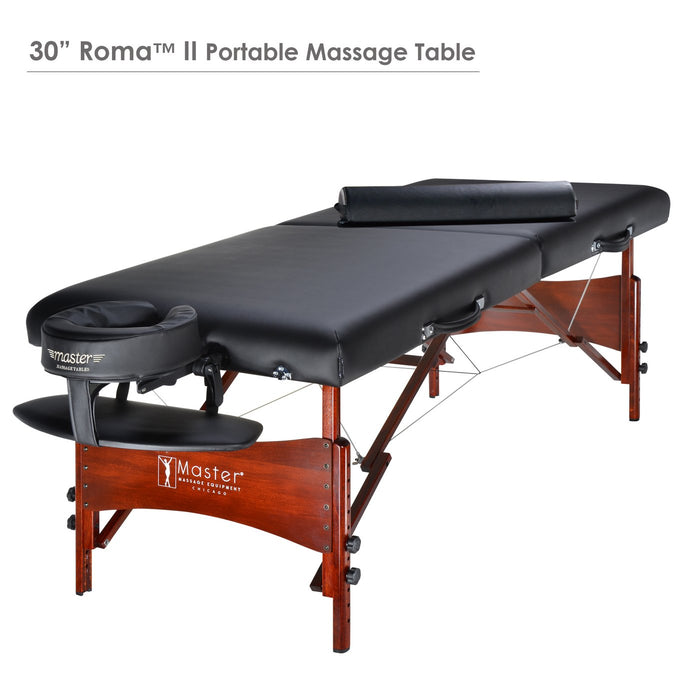 Master Massage 30" Roma™ LX Portable Massage Table Package - BioHealing Plus