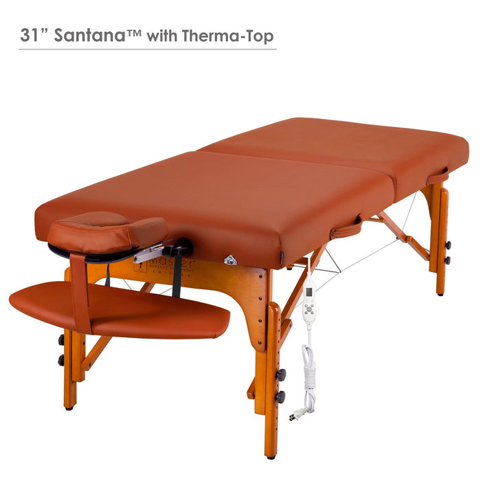 Master Massage 31" SANTANA™ Portable Massage Table Package - BioHealing Plus