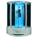 Mesa WS-600P Steam Shower Tub Combo Blue Glass - BioHealing Plus