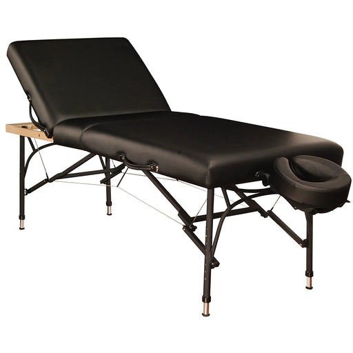 Master Massage 29" Violet Tilt Salon Portable Aluminum Massage Table - BioHealing Plus