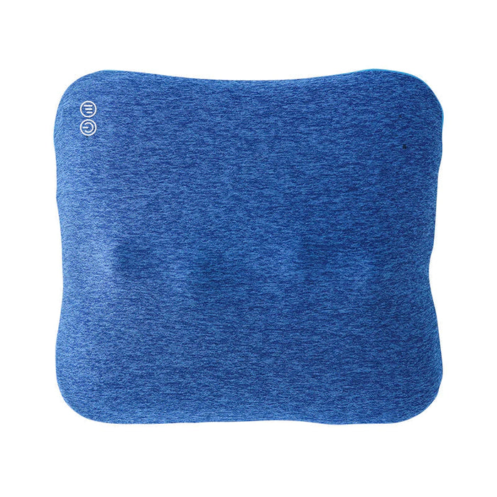 Master Massage Bravo Shiatsu 4D Kneading Deep Tissue Massage Throw Pillow Light Grey - BioHealing Plus