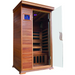 Sunray Sedona 1-Person Hemlock Indoor Infrared Sauna HL100K - BioHealing Plus