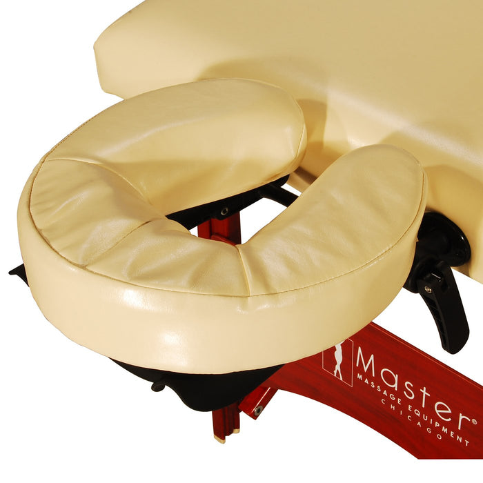 Master Massage 28" Vista™ Portable Massage Table Package with Memory Foam - BioHealing Plus