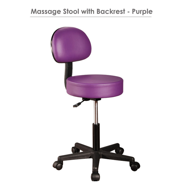 Master Massage Pneumatic Rolling Massage Stool - BioHealing Plus